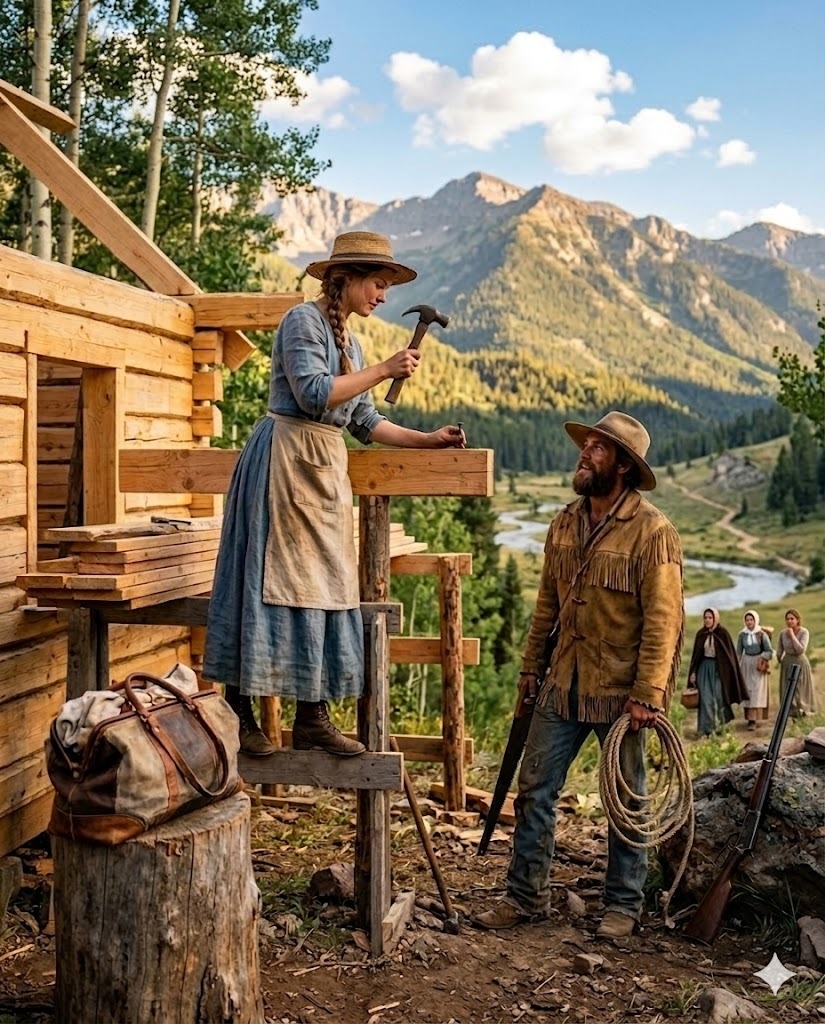 Every Bride Fled the Mountain Man Within a Week—Then Came the One Who Picked Up a Hammer Instead of Her Bag