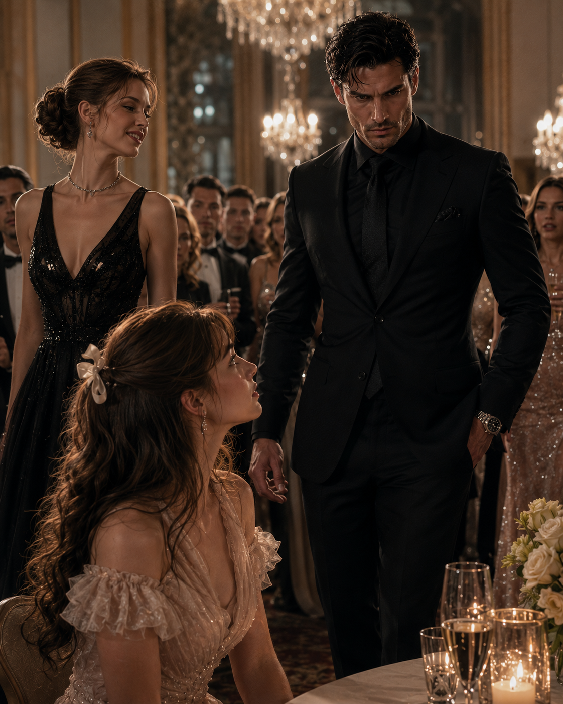 “No One Would Ever Choose You,” Her Stepsister Sneered — Then the Most Feared Man in the Room Walked Past Everyone Else to Reach Her