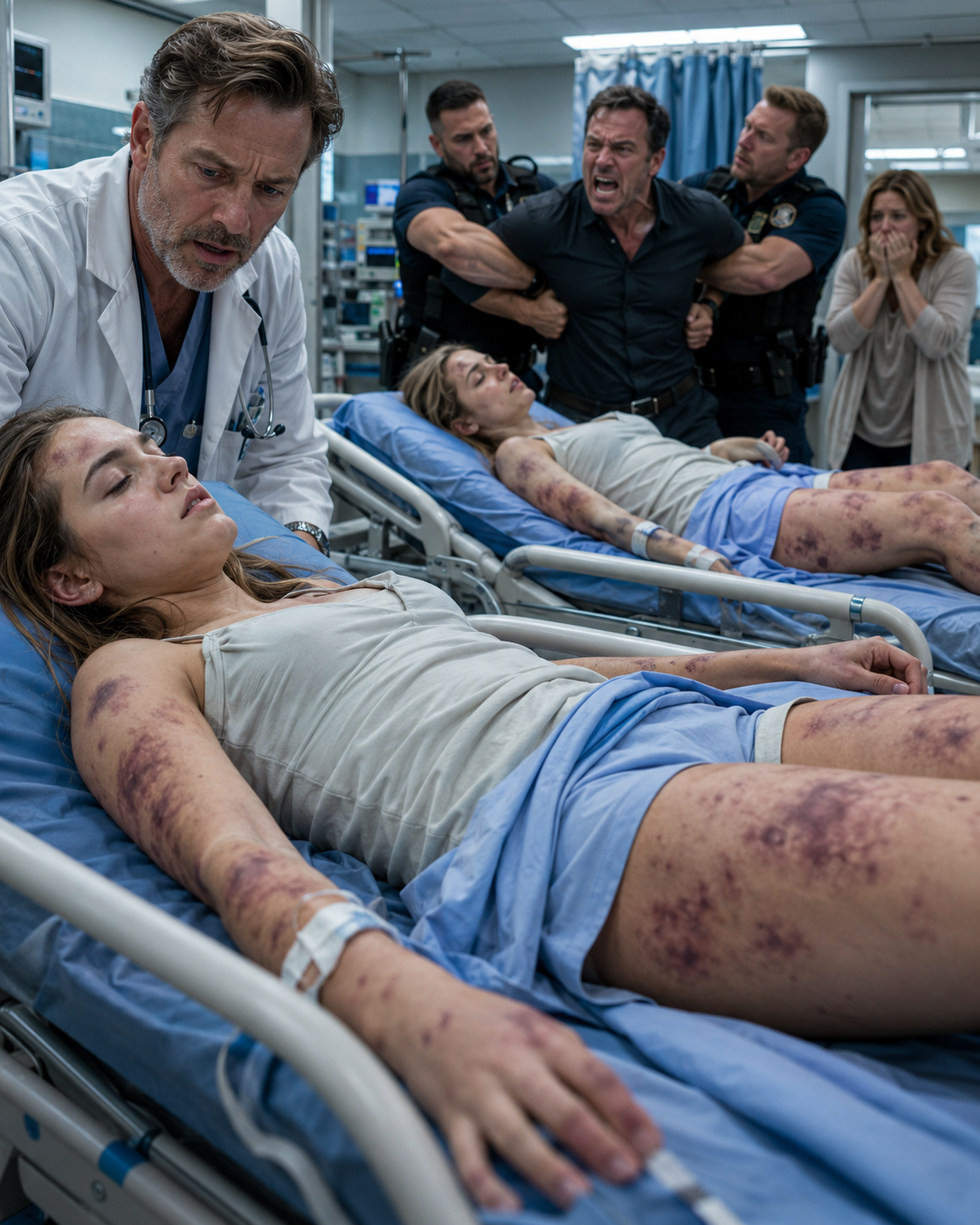 He Smiled While My Twin Sister Screamed My Name — Then the Doctor Locked the Door and Said Three Words That Ended Raymond Vale