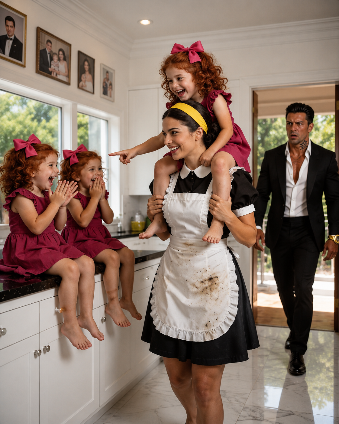 HE FIRED THE ONLY WOMAN WHO MADE HIS DAUGHTERS SPEAK — Then Came Home to Silence He Created Himself