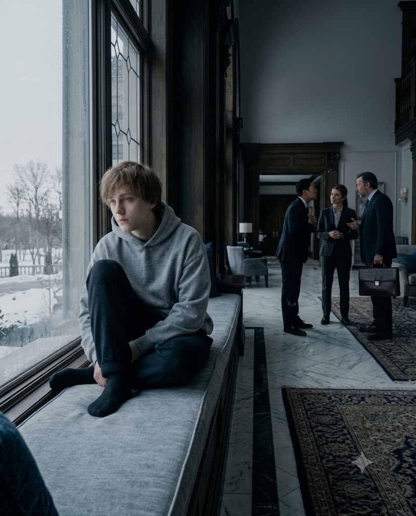 THE BILLIONAIRE WORE A GUARD’S UNIFORM IN HIS OWN MANSION — THEN HIS SILENT SON REACHED FOR HER