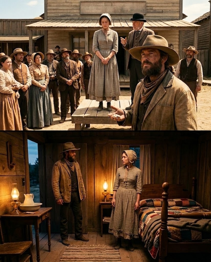 The Town Auctioned Her Off for Less Than a Dollar—The Mountain Man Who Bought Her Had Already Prepared a Room