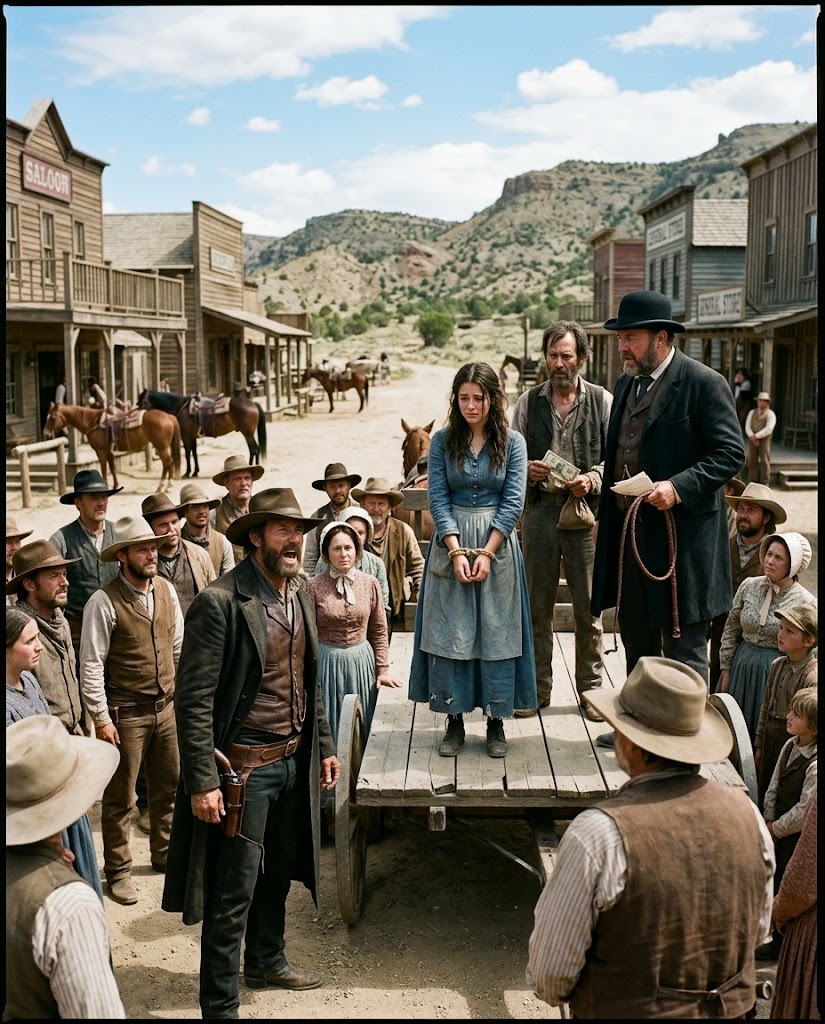 Her Father Sold Her for a Gambling Debt and the Whole Town Watched—The Only Man Who Spoke Up Was the One Everyone Was Afraid Of