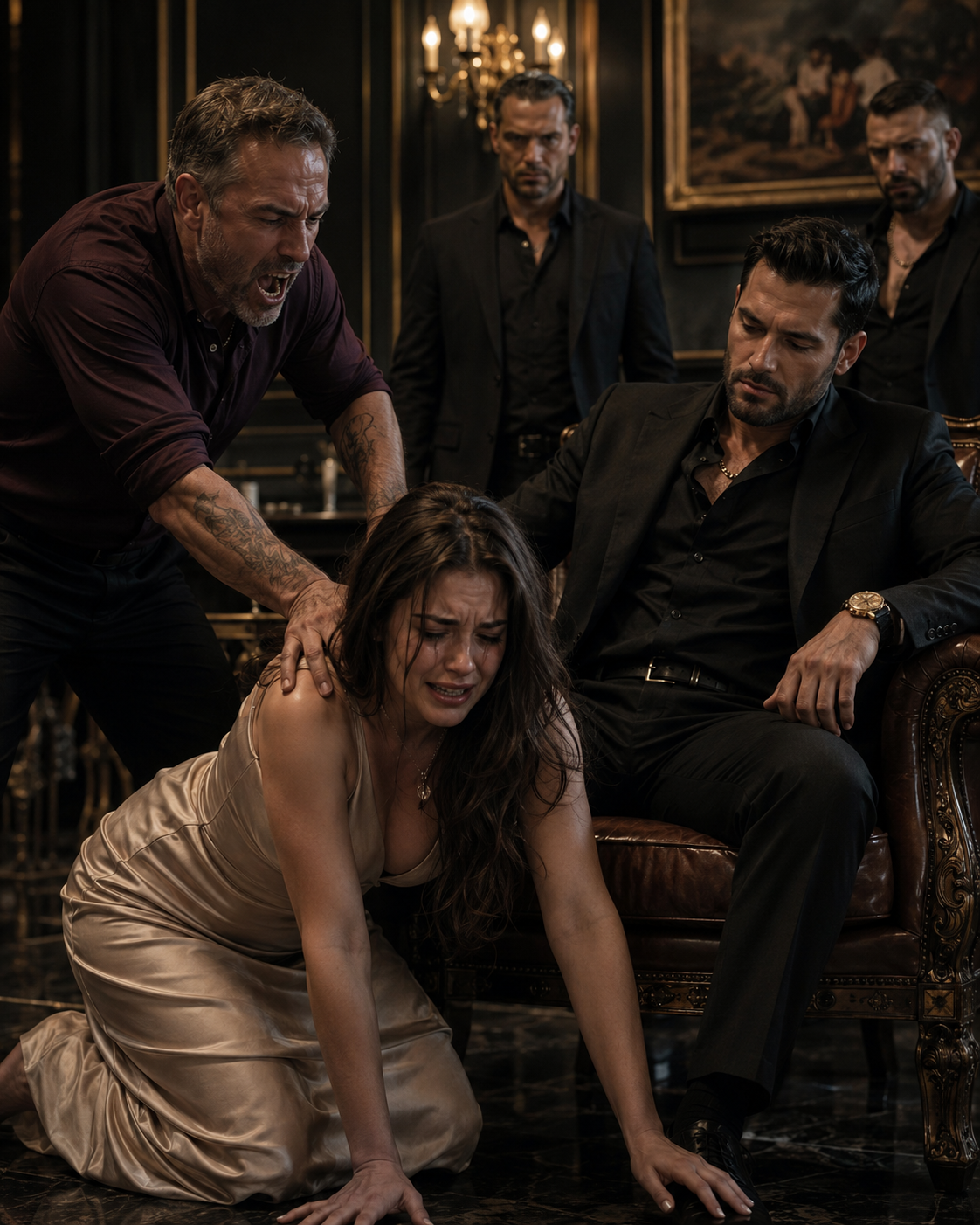 The Father Who Gave His Daughter to a Crime Boss as Payment — But the Man Everyone Feared Saw Exactly Who She Was