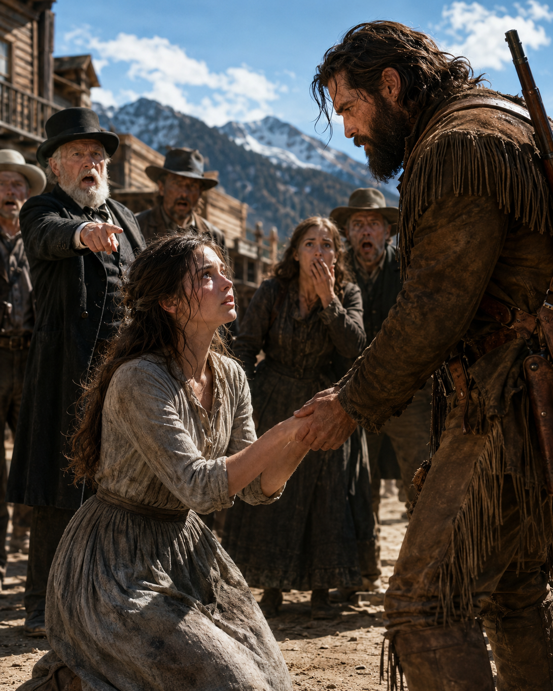 They Called Her Contagious and Forced Her to Leave Ashford — Then a Mountain Man Touched Her Hands and Ruined Everything the Doctor Had Said