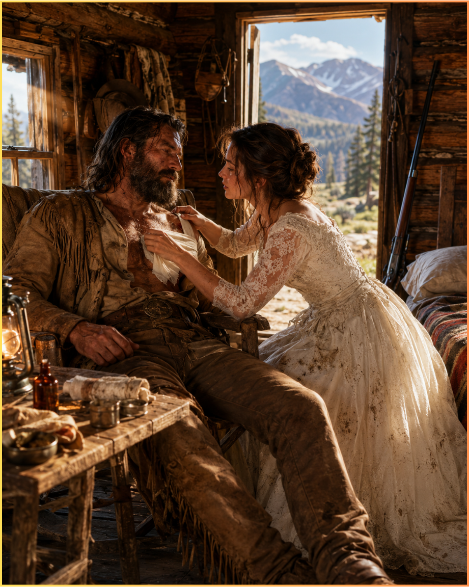 The Runaway Bride Was Traded to a Mountain Hermit — Then She Cut a Bullet From His Chest and Saved His Life