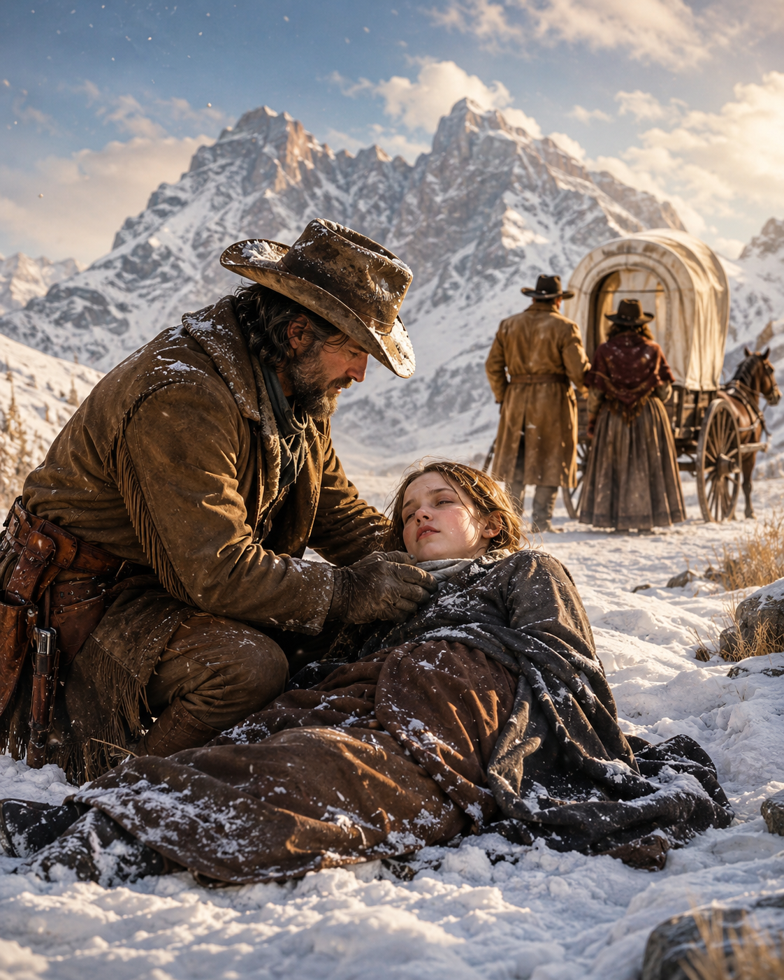They Left Their Limping Daughter in the Snow to Die — Then a Silent Mountain Man Found Her Still Breathing