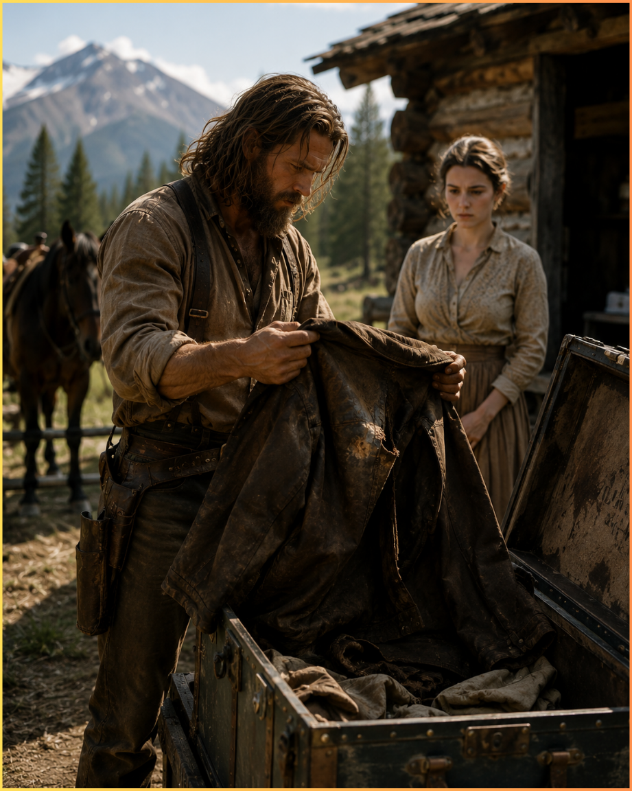 The Mountain Man Married a Silent Mail-Order Bride — Then Found His Dead Brother’s Jacket in Her Trunk