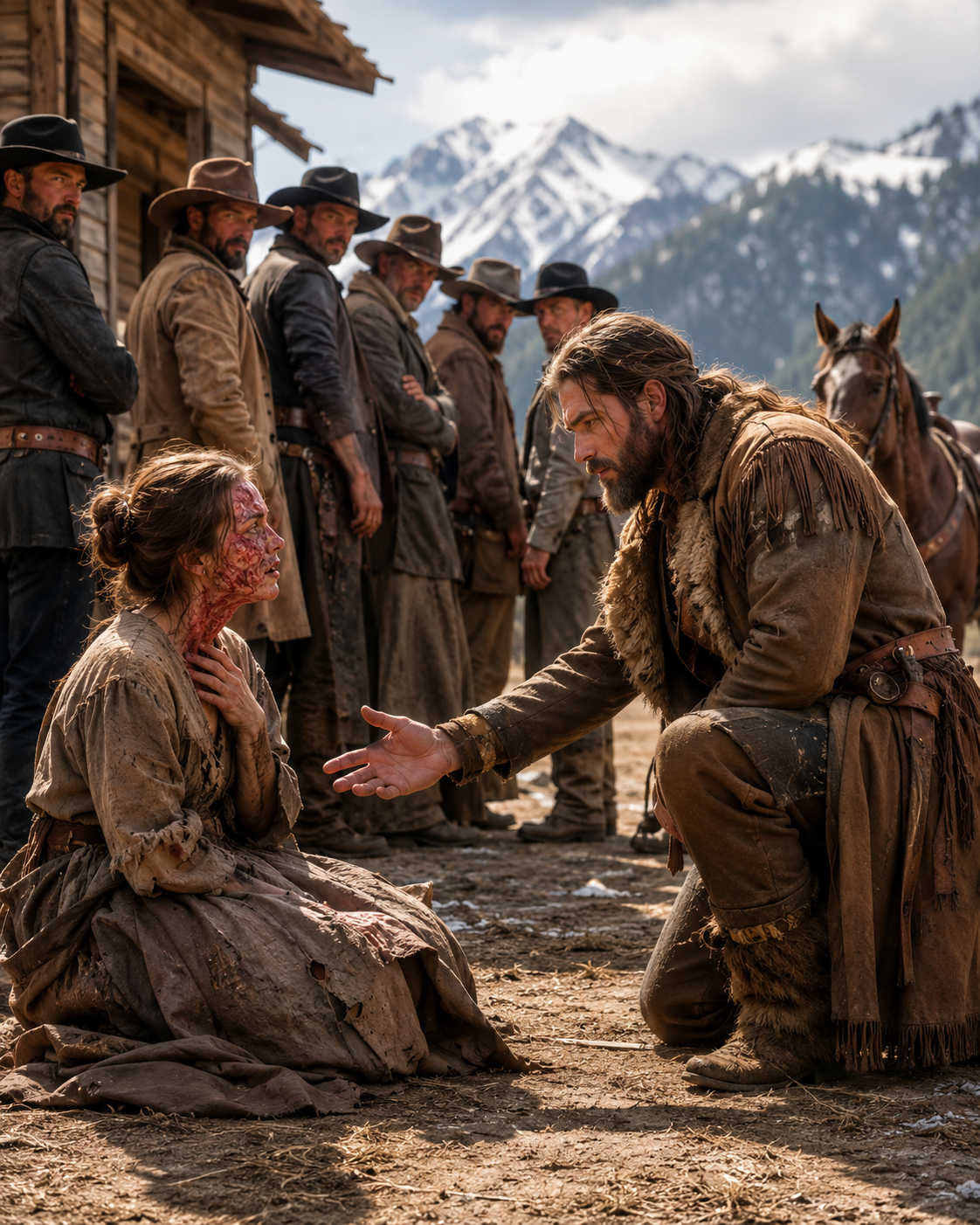 Six Men Turned Away From Her Burned Face — Then a Mountain Man Offered Her the Home She Never Had