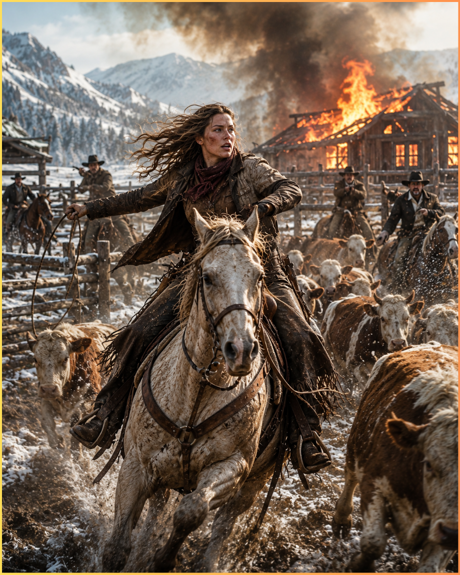 She Was Sent to Ruin the Ranch — But She Fought Through the Snow and Fire to Save the Herd and Expose the Plot
