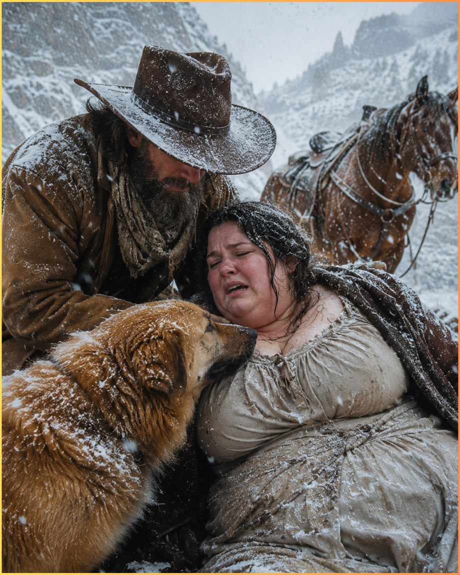 Abandoned in a Blizzard, She Thought She’d Die — Until a Dog and a Mountain Man Risked Everything to Save Her
