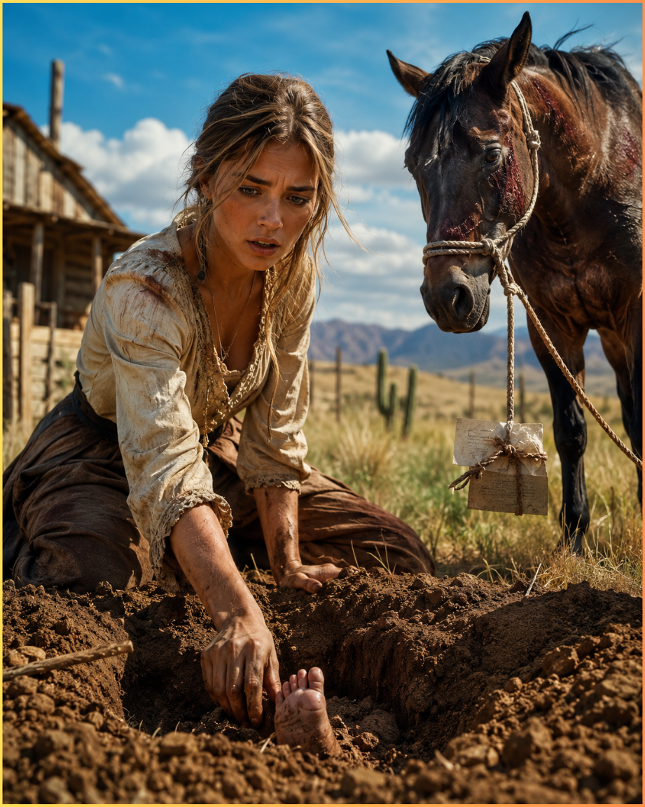She Dug Up a Baby’s Foot in the Fake Grave Behind Her House — Then a Note Tied to a Beaten Horse Led Her to a Dangerous Secret