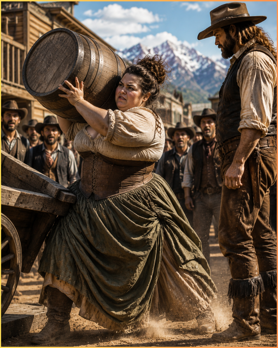The Town Mocked Her for Being Too Heavy — Then the Mountain Man Saw Her Strength and Decided She Would Be His Wife